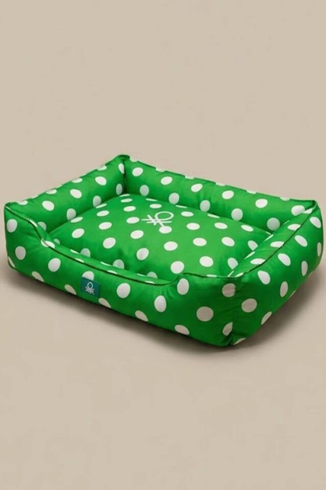 PetBed Polka Dot Green