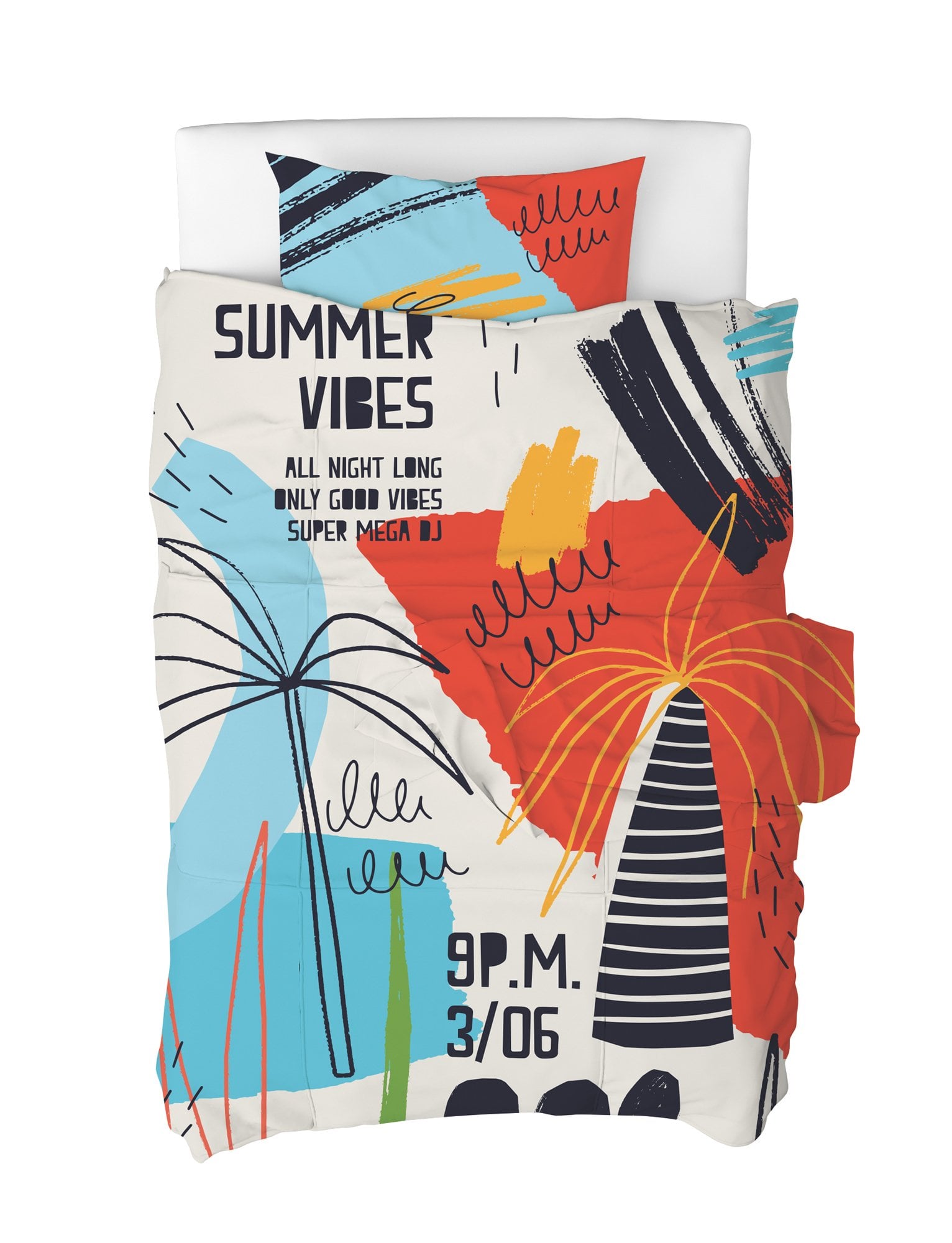 Miami House Bed Cover